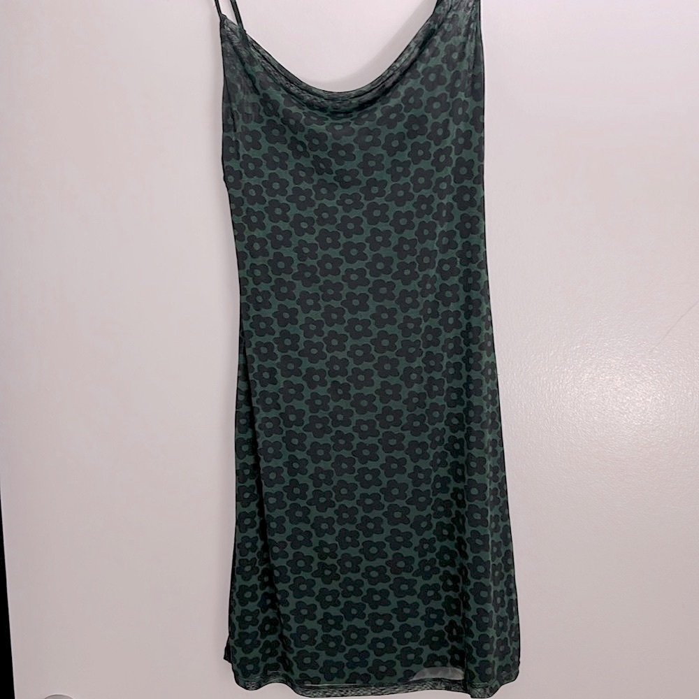 Urban outfitters cowl neck floral printed dress